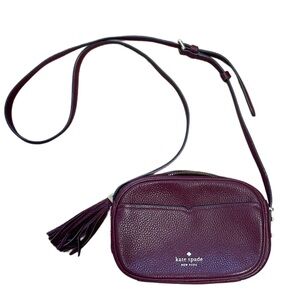 Kate Spade Kourtney Camera Crossbody/shoulder Bag Cherrywood